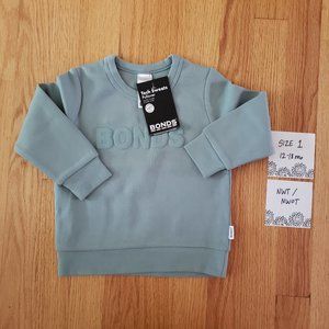 Bonds Australia Tech Sweats Green Pullover size 1